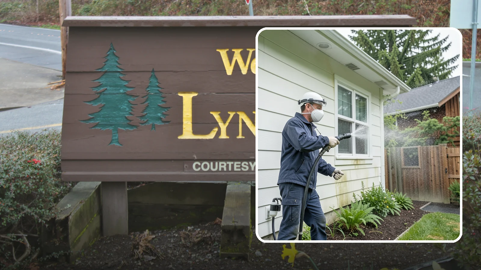 Pre-Sale Exterior Cleaning in Lynnwood, Snohomish County, WA - Pre-sale exterior cleaning maximizes curb appeal before listing by removing the algae and grime that make a home look tired in...