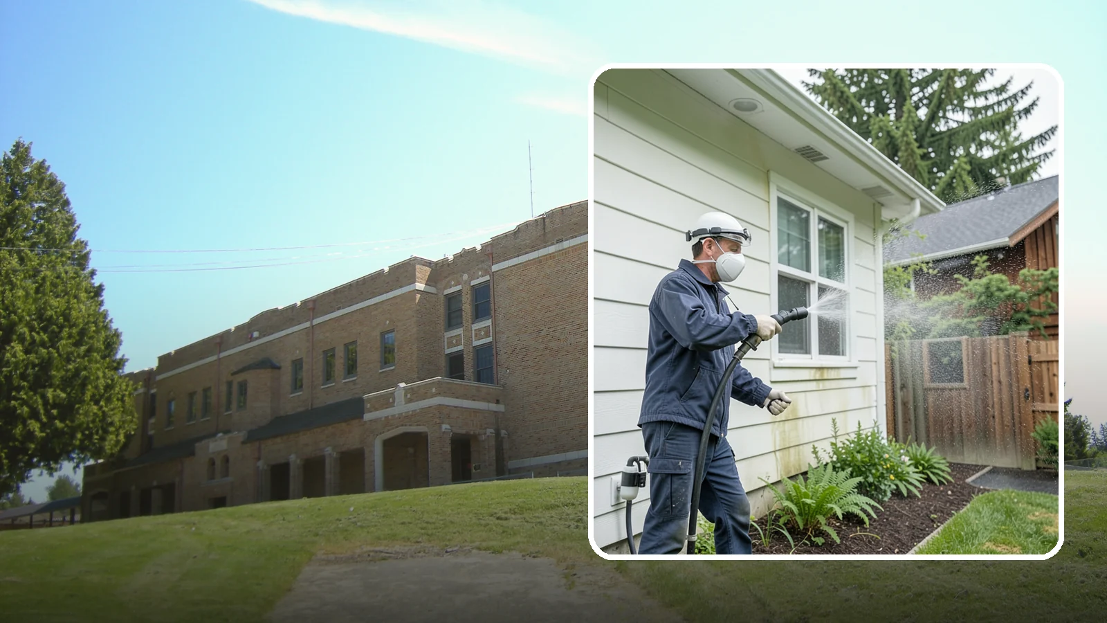 Pre-Sale Exterior Cleaning in Maple Valley, King County, WA - Pre-sale exterior cleaning maximizes curb appeal before listing by removing the algae and grime that make a home look tired in...
