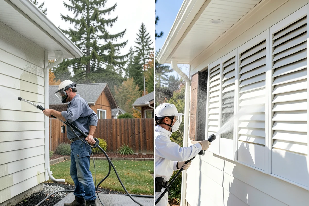 Pre-Sale Exterior Cleaning in Maple Valley, King County, WA - Review the listing surfaces most visible to buyers