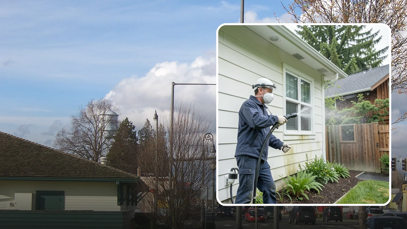Pre-Sale Exterior Cleaning in Marysville, Snohomish County, WA - Pre-sale exterior cleaning maximizes curb appeal before listing by removing the algae and grime that make a home look tired in...