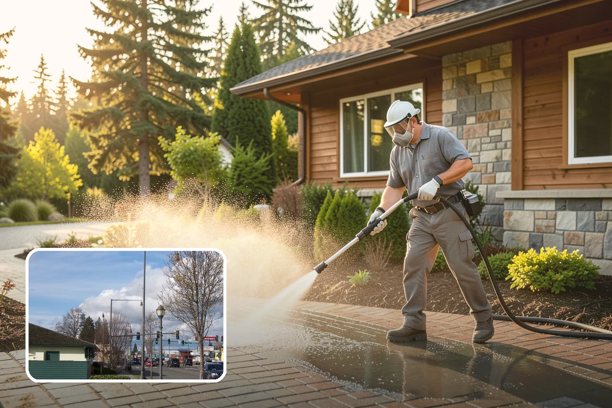 Pre-Sale Exterior Cleaning in Marysville, Snohomish County, WA - Boosts curb appeal right before listing photos and showings