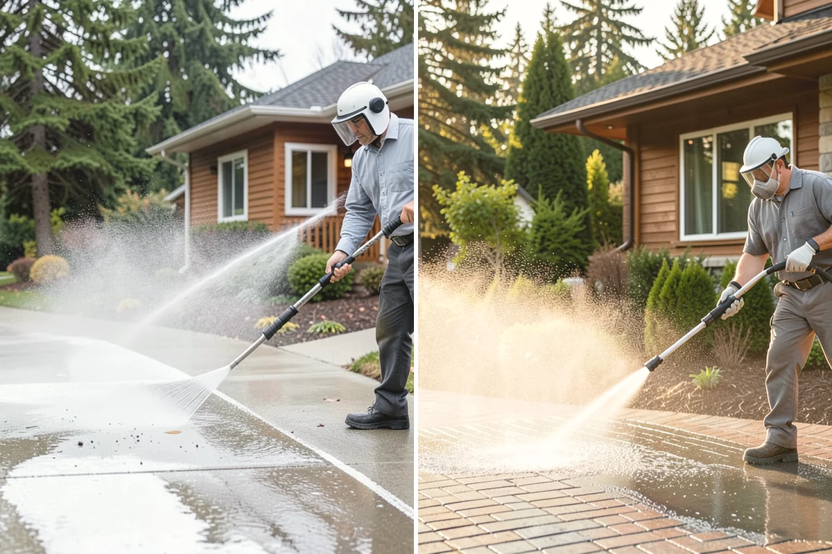 Pre-Sale Exterior Cleaning in Mercer Island, King County, WA - Review the listing surfaces most visible to buyers