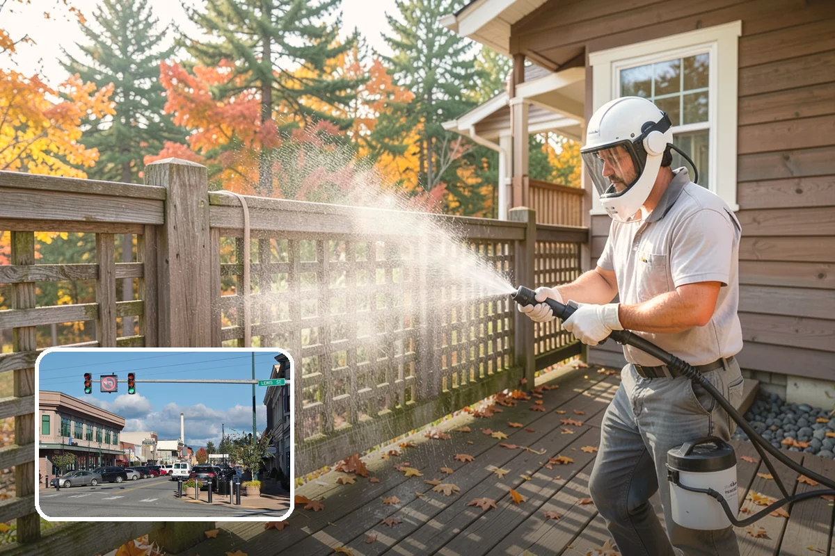 Pre-Sale Exterior Cleaning in Monroe, Snohomish County, WA - Boosts curb appeal right before listing photos and showings