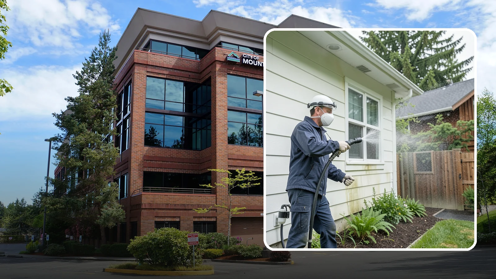 Pre-Sale Exterior Cleaning in Mountlake Terrace, Snohomish County, WA - Pre-sale exterior cleaning maximizes curb appeal before listing by removing the algae and grime that make a home look tired in...