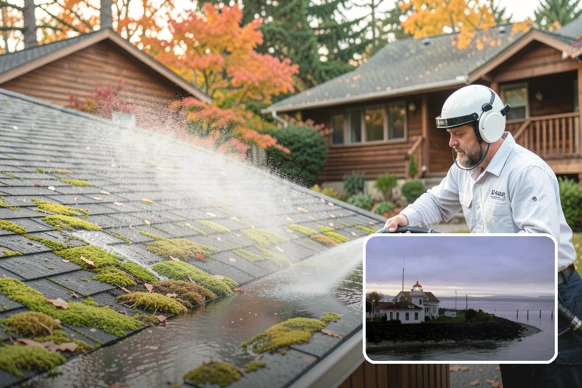 Pre-Sale Exterior Cleaning in Mukilteo, Snohomish County, WA - Boosts curb appeal right before listing photos and showings