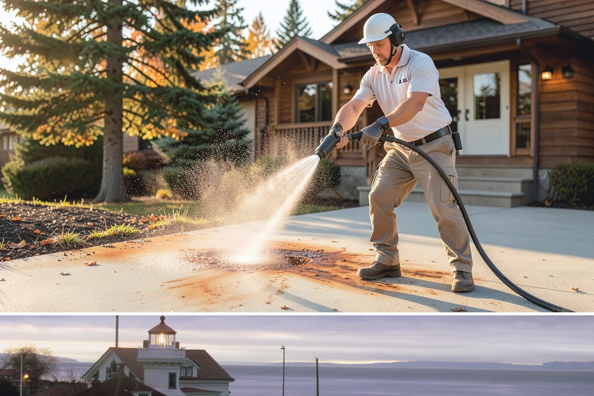 Pre-Sale Exterior Cleaning in Mukilteo, Snohomish County, WA - Time the cleaning a few days before listing photos, choosing a dry window so surfaces look their brightest on camera.