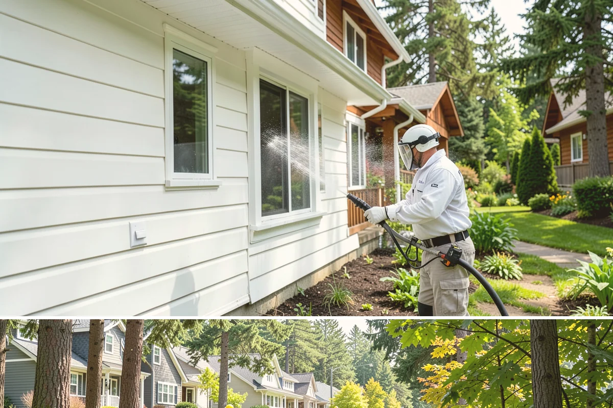 Pre-Sale Exterior Cleaning in Normandy Park, King County, WA - Time the cleaning a few days before listing photos, choosing a dry window so surfaces look their brightest on camera.