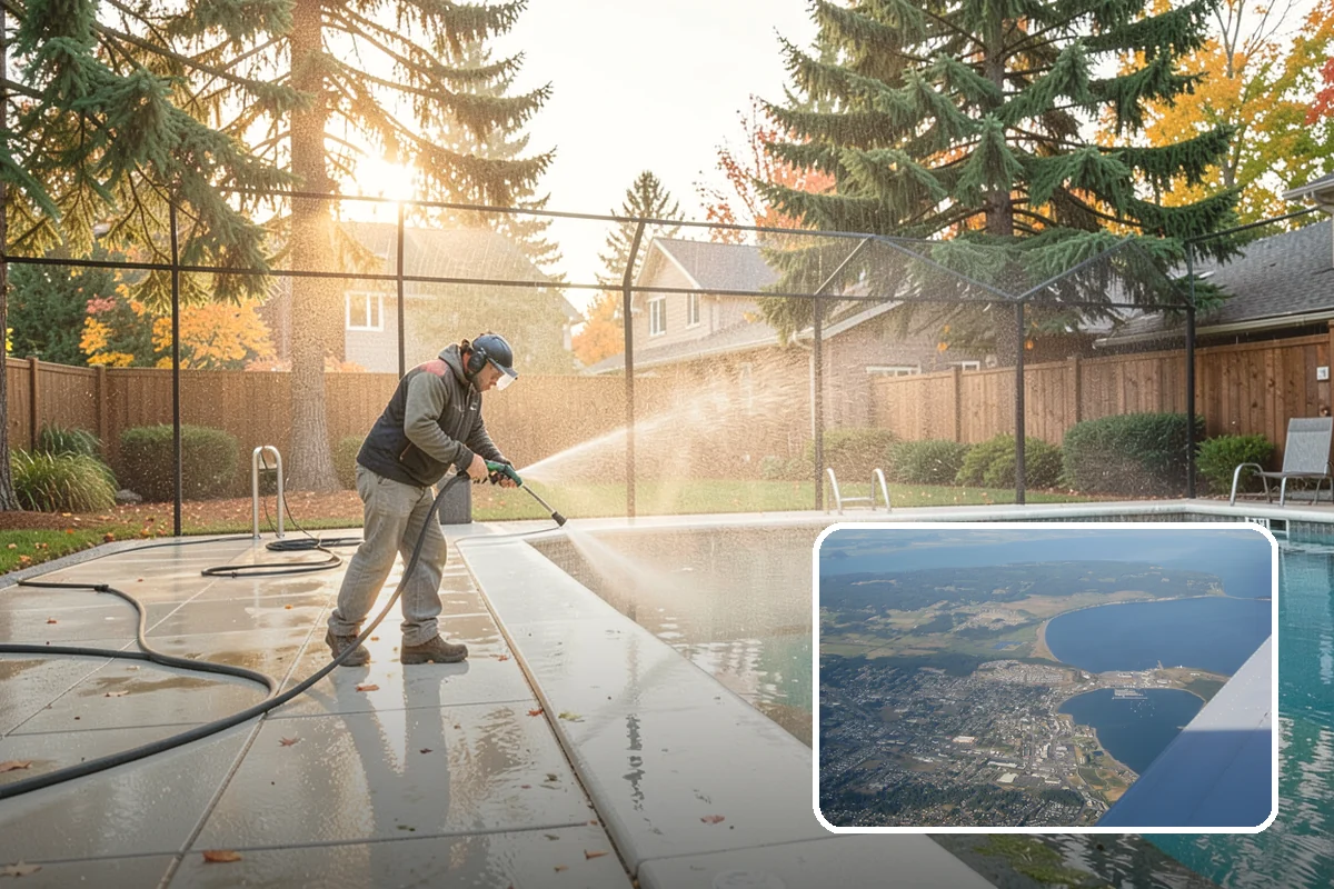 Pre-Sale Exterior Cleaning in Oak Harbor, Island County, WA - Boosts curb appeal right before listing photos and showings