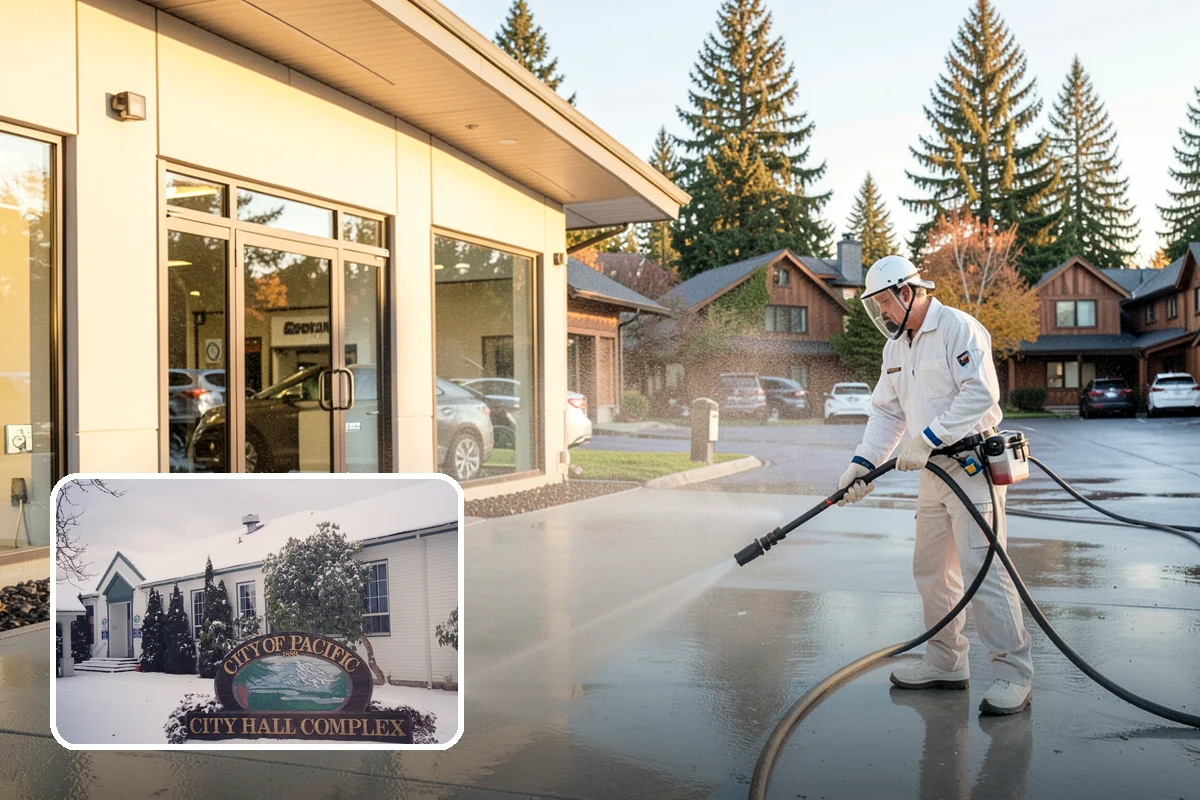 Pre-Sale Exterior Cleaning in Pacific, King County, WA - Boosts curb appeal right before listing photos and showings