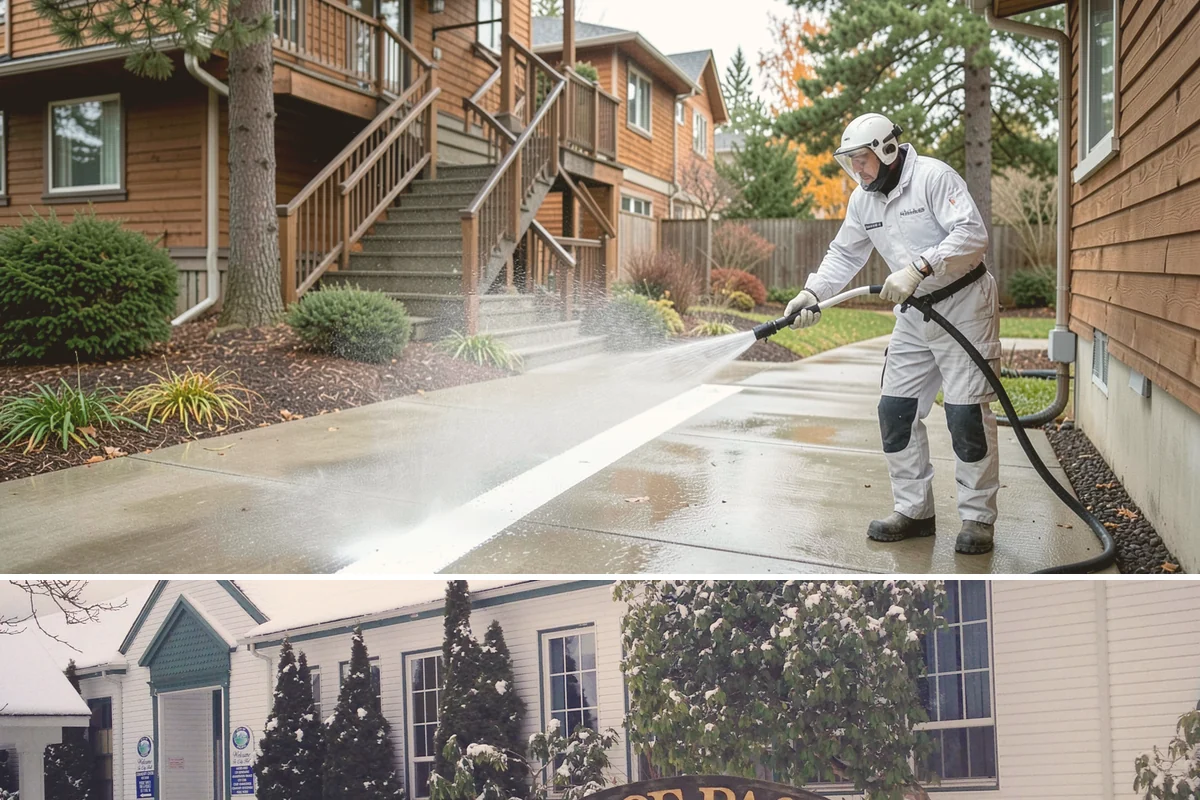 Pre-Sale Exterior Cleaning in Pacific, King County, WA - Time the cleaning a few days before listing photos, choosing a dry window so surfaces look their brightest on camera.