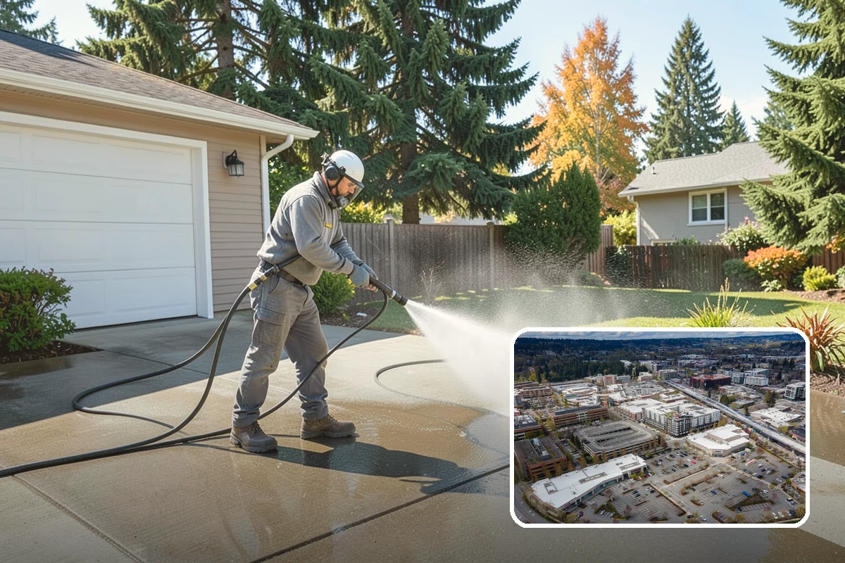 Pre-Sale Exterior Cleaning in Redmond, King County, WA - Boosts curb appeal right before listing photos and showings