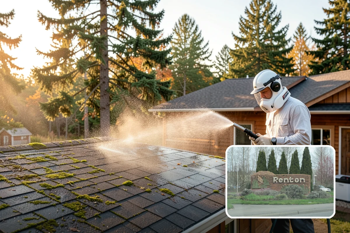 Pre-Sale Exterior Cleaning in Renton, King County, WA - Boosts curb appeal right before listing photos and showings