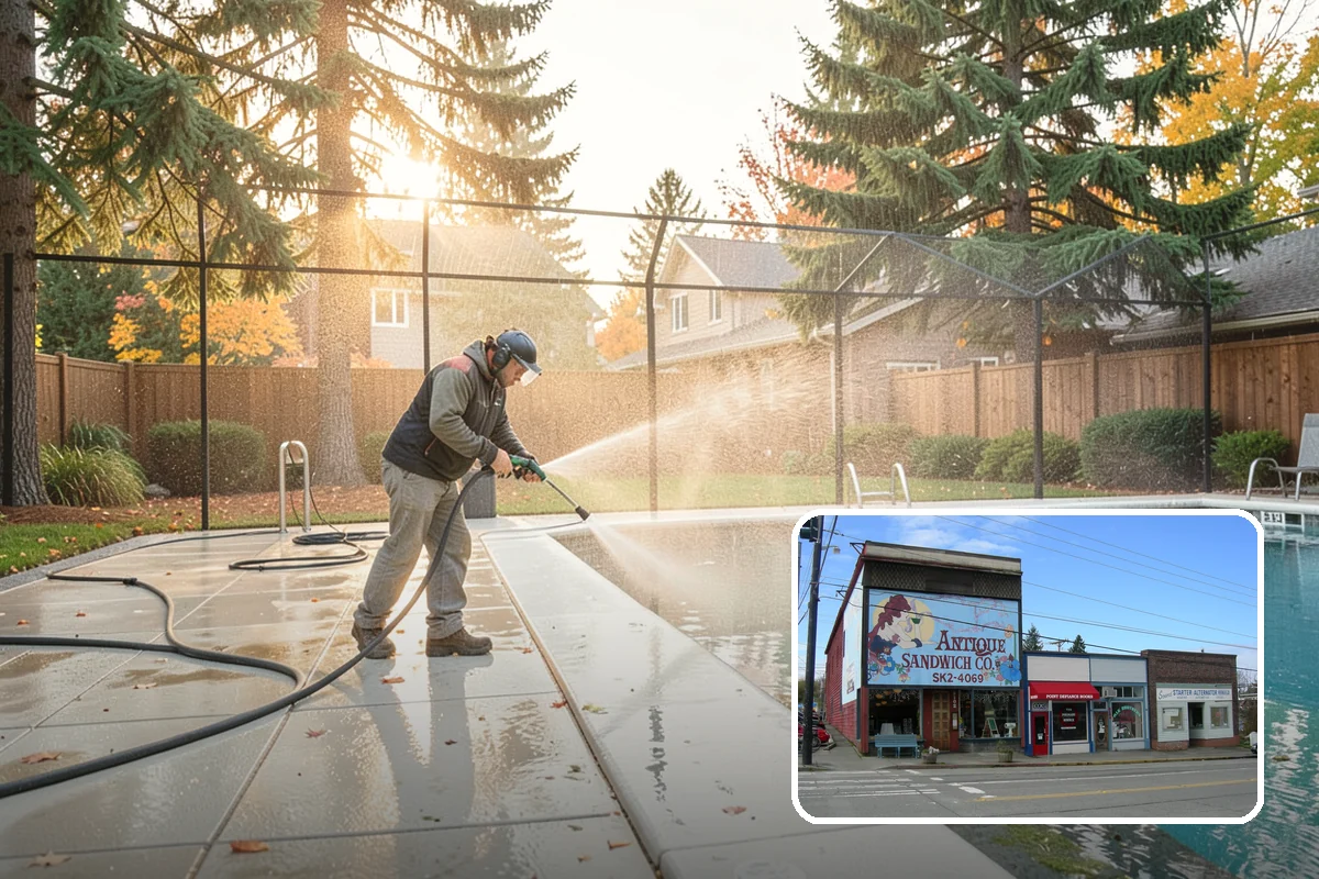 Pre-Sale Exterior Cleaning in Ruston, Pierce County, WA - Boosts curb appeal right before listing photos and showings