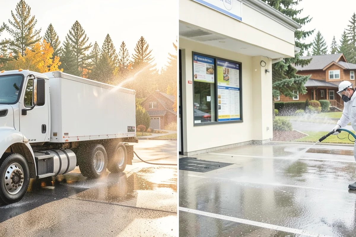 Pre-Sale Exterior Cleaning in Ruston, Pierce County, WA - Review the listing surfaces most visible to buyers