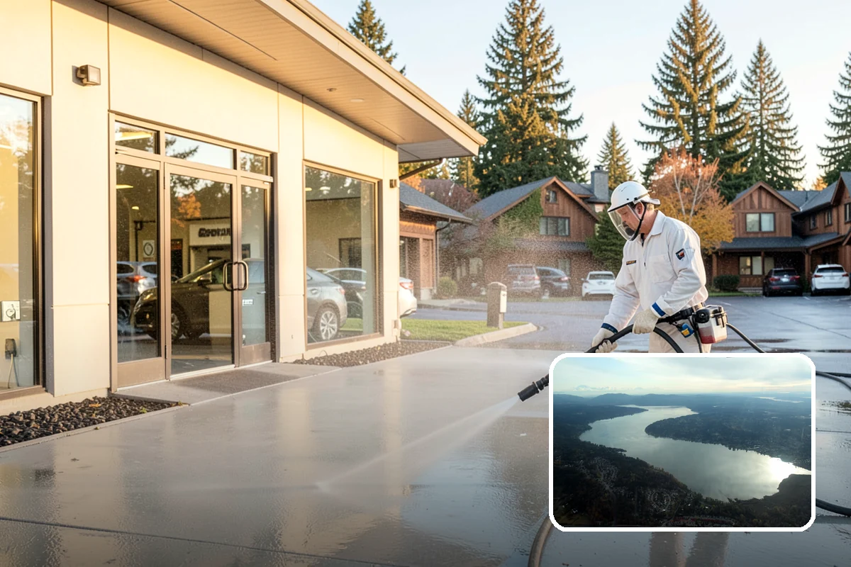 Pre-Sale Exterior Cleaning in Sammamish, King County, WA - Boosts curb appeal right before listing photos and showings