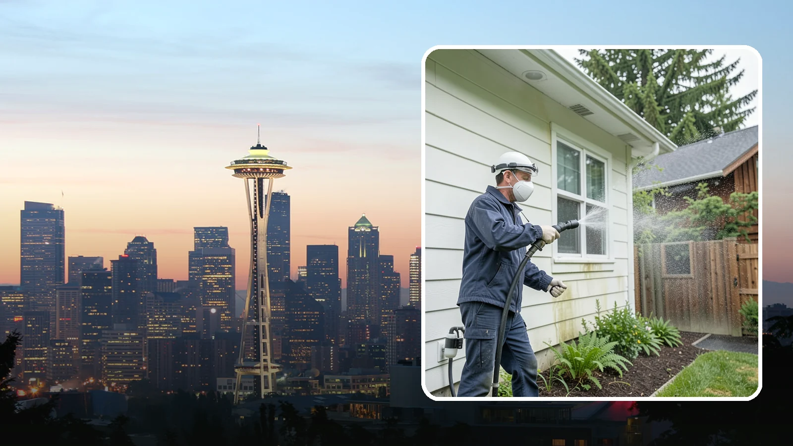 Pre-Sale Exterior Cleaning in Seattle, King County, WA - Pre-sale exterior cleaning maximizes curb appeal before listing by removing the algae and grime that make a home look tired in...