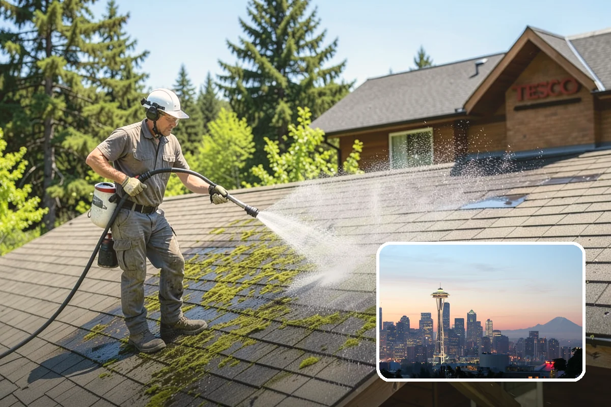 Pre-Sale Exterior Cleaning in Seattle, King County, WA - Boosts curb appeal right before listing photos and showings