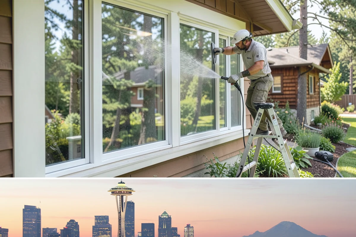 Pre-Sale Exterior Cleaning in Seattle, King County, WA - Time the cleaning a few days before listing photos, choosing a dry window so surfaces look their brightest on camera.
