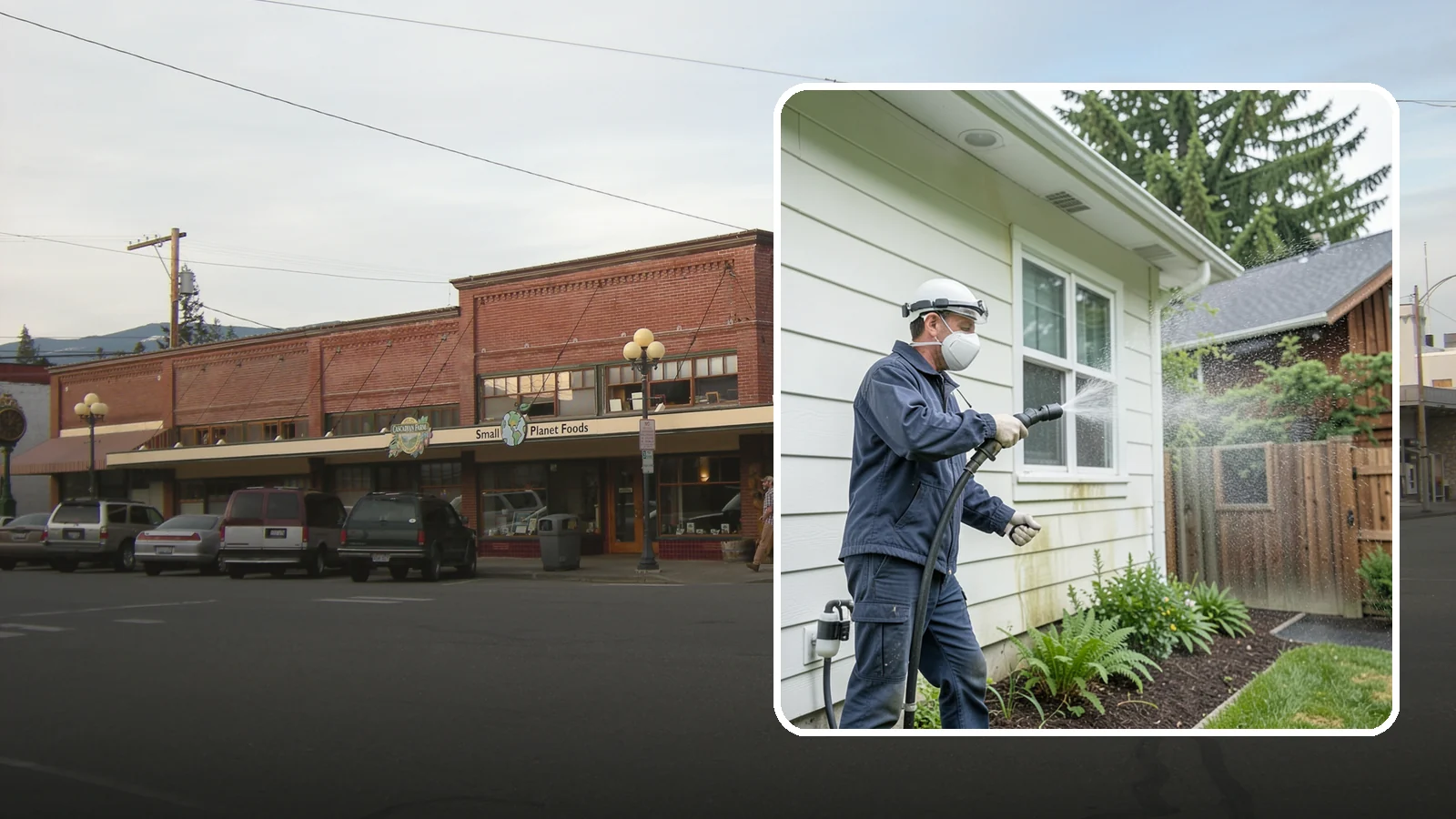 Pre-Sale Exterior Cleaning in Sedro-Woolley, Skagit County, WA - Pre-sale exterior cleaning maximizes curb appeal before listing by removing the algae and grime that make a home look tired in...