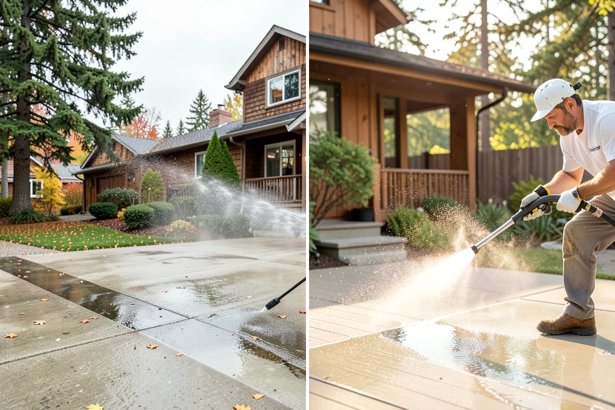 Pre-Sale Exterior Cleaning in Shoreline, King County, WA - Review the listing surfaces most visible to buyers