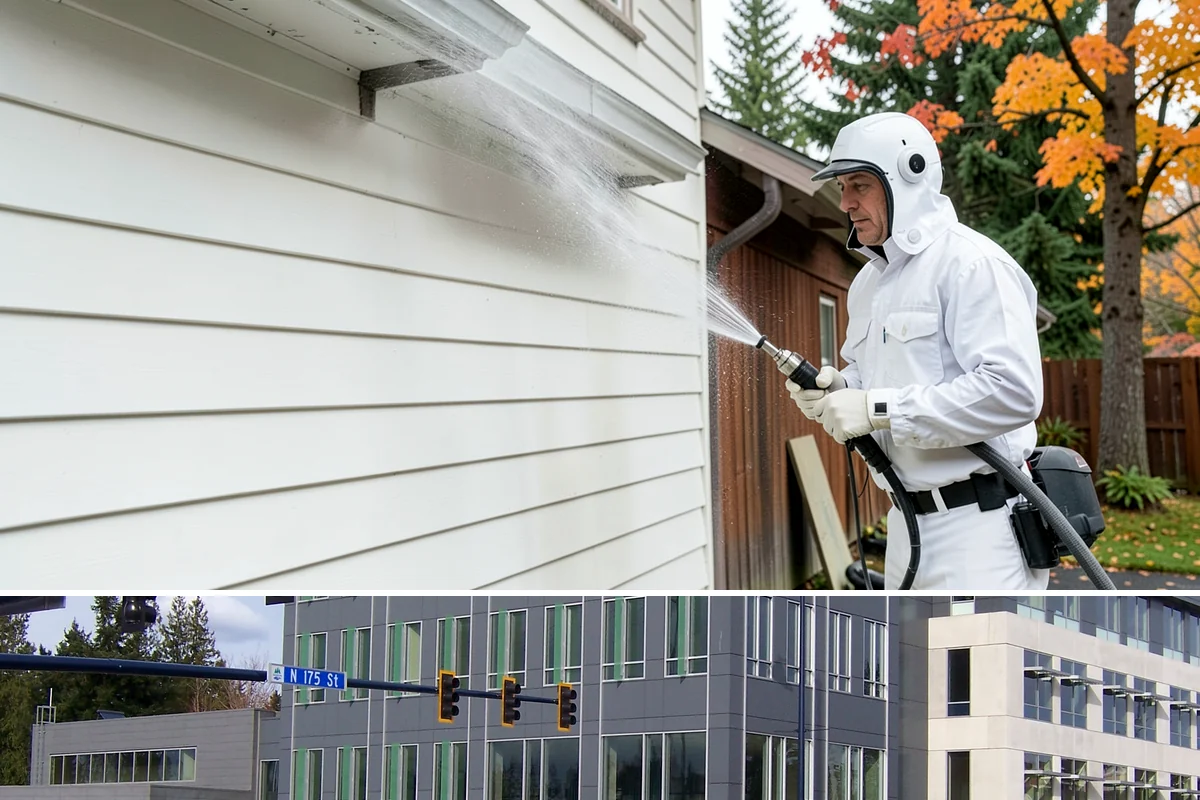 Pre-Sale Exterior Cleaning in Shoreline, King County, WA - Time the cleaning a few days before listing photos, choosing a dry window so surfaces look their brightest on camera.