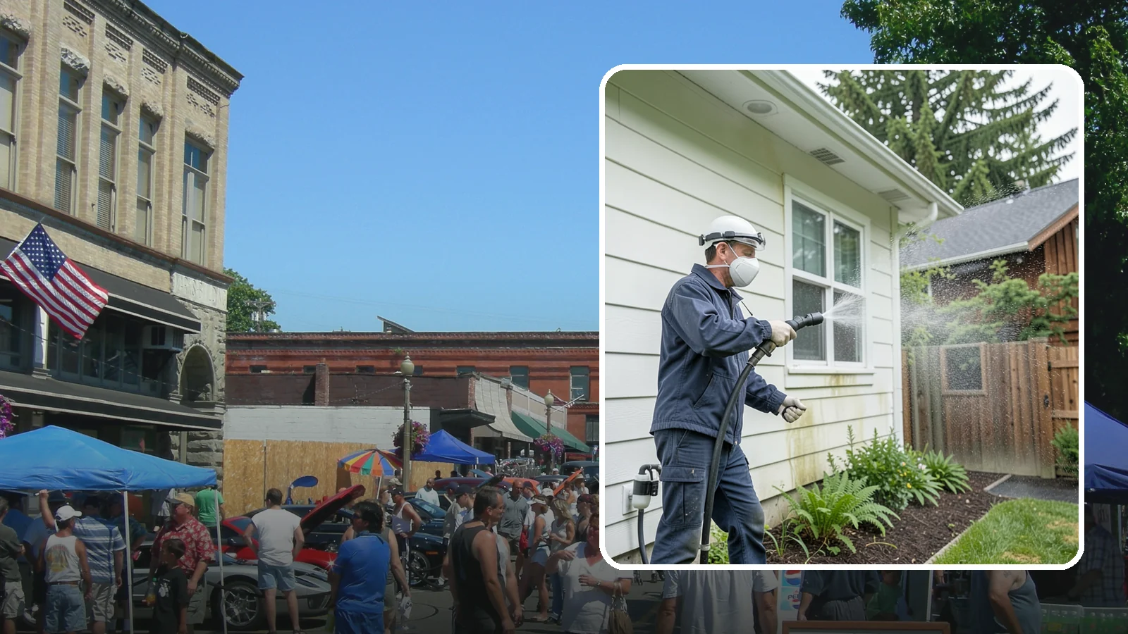 Pre-Sale Exterior Cleaning in Snohomish, Snohomish County, WA - Pre-sale exterior cleaning maximizes curb appeal before listing by removing the algae and grime that make a home look tired in...