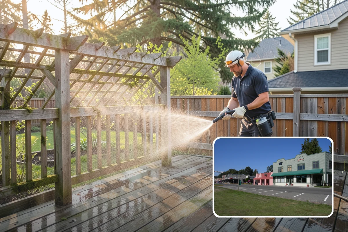 Pre-Sale Exterior Cleaning in Snoqualmie, King County, WA - Boosts curb appeal right before listing photos and showings