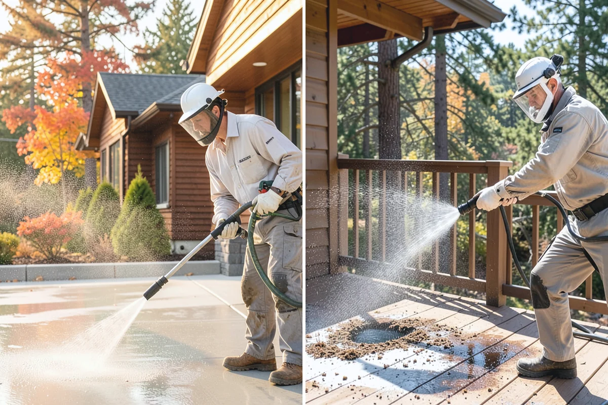Pre-Sale Exterior Cleaning in South Prairie, Pierce County, WA - Review the listing surfaces most visible to buyers