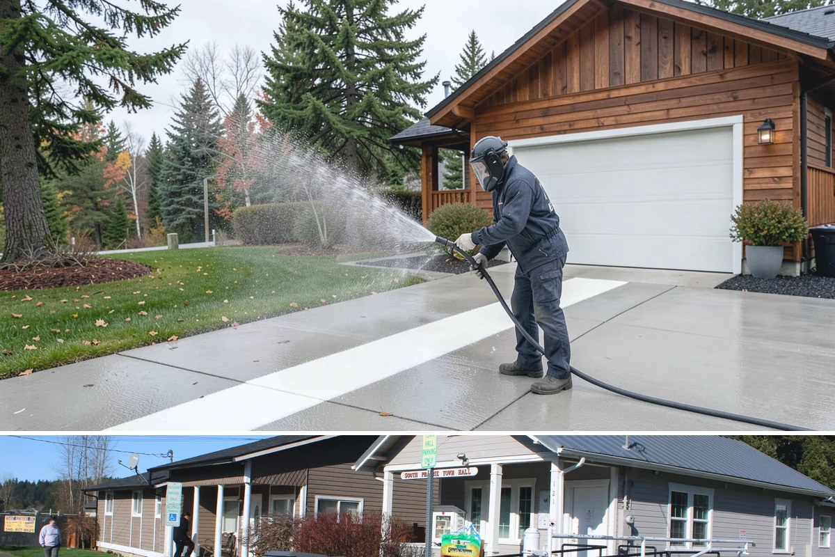 Pre-Sale Exterior Cleaning in South Prairie, Pierce County, WA - Time the cleaning a few days before listing photos, choosing a dry window so surfaces look their brightest on camera.