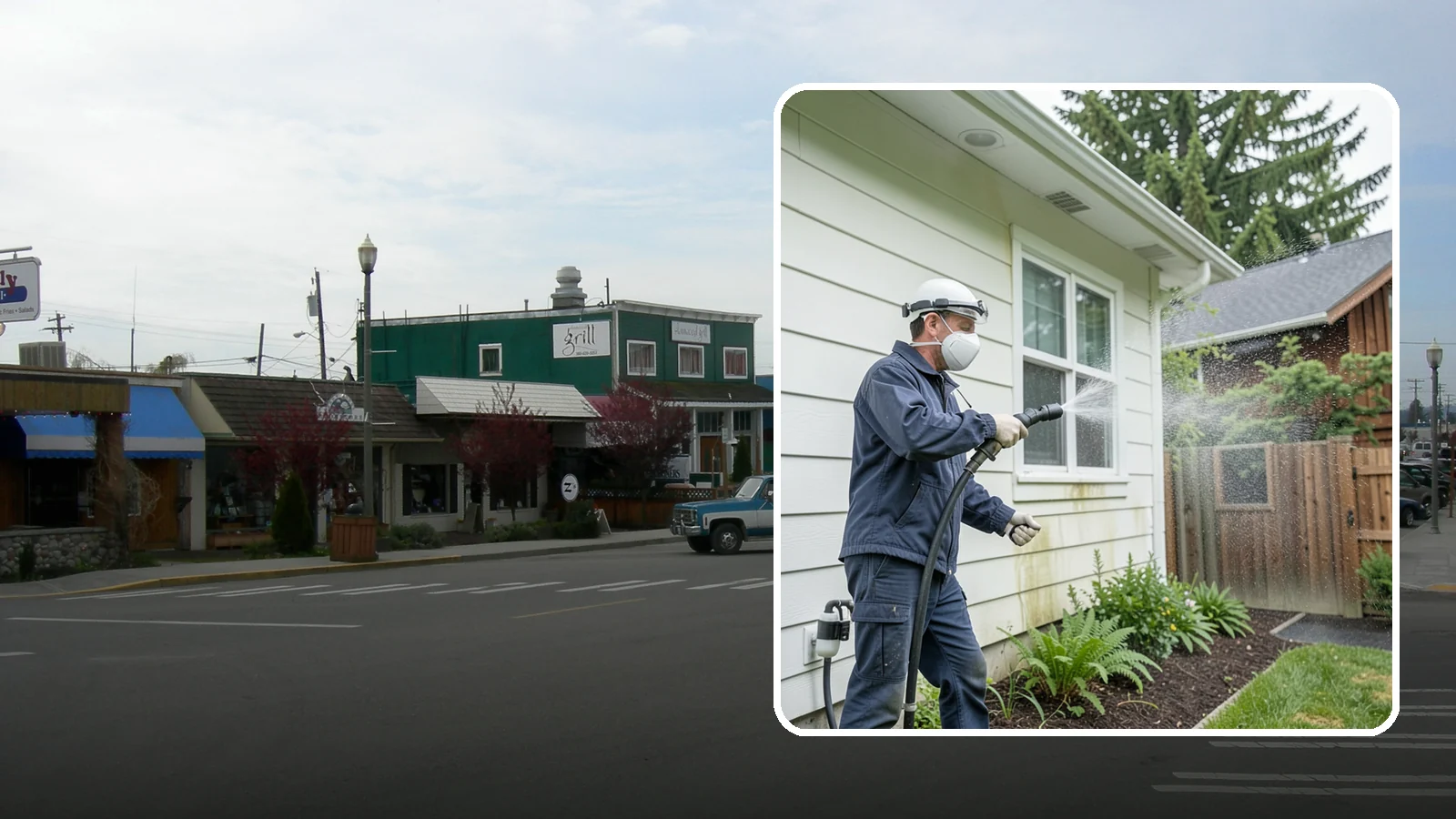 Pre-Sale Exterior Cleaning in Stanwood, Snohomish County, WA - Pre-sale exterior cleaning maximizes curb appeal before listing by removing the algae and grime that make a home look tired in...