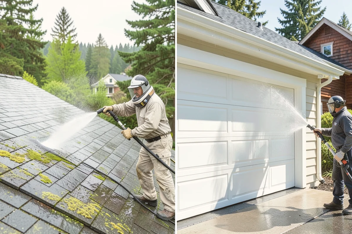 Pre-Sale Exterior Cleaning in Stanwood, Snohomish County, WA - Review the listing surfaces most visible to buyers