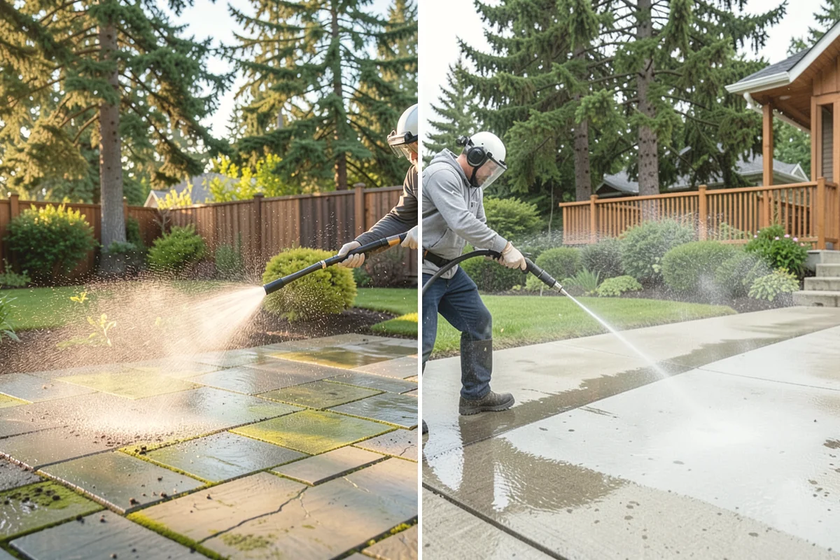 Pre-Sale Exterior Cleaning in Steilacoom, Pierce County, WA - Review the listing surfaces most visible to buyers