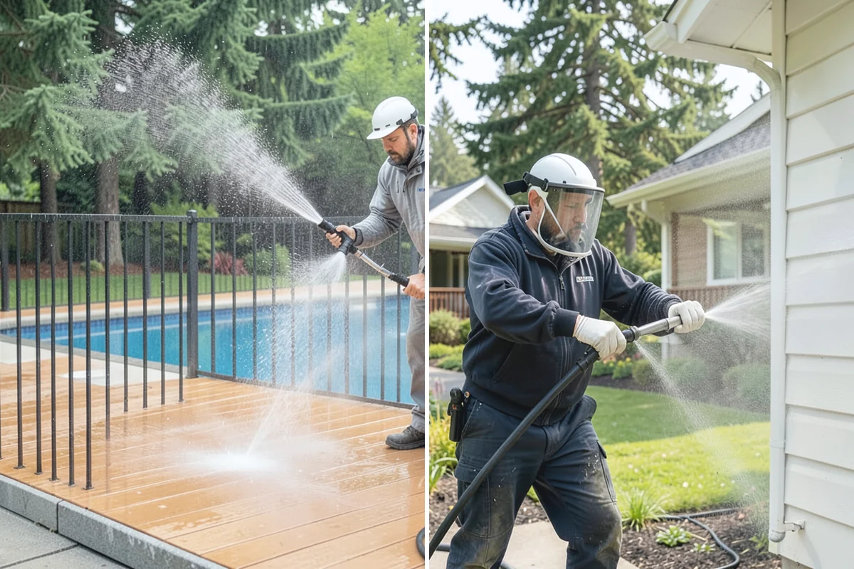 Pre-Sale Exterior Cleaning in Sumner, Pierce County, WA - Review the listing surfaces most visible to buyers