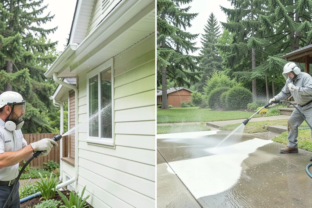 Pre-Sale Exterior Cleaning in Tacoma, Pierce County, WA - Review the listing surfaces most visible to buyers