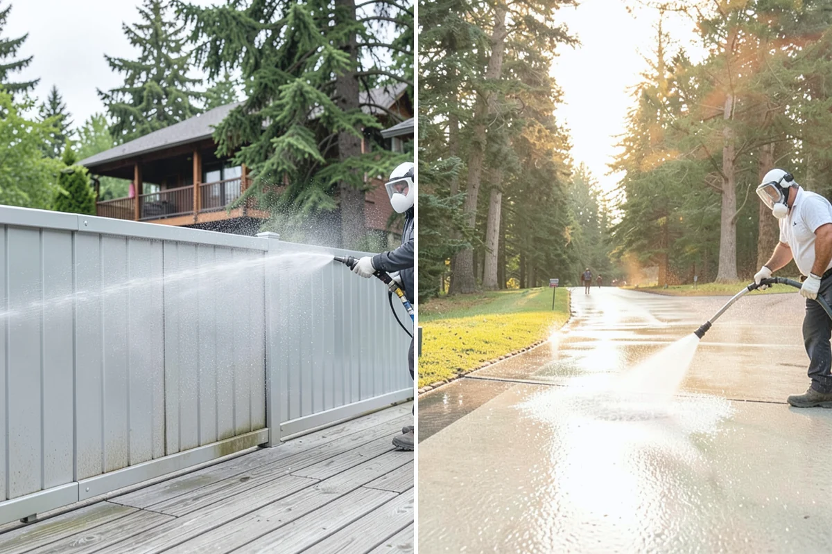 Pre-Sale Exterior Cleaning in Wilkeson, Pierce County, WA - Review the listing surfaces most visible to buyers