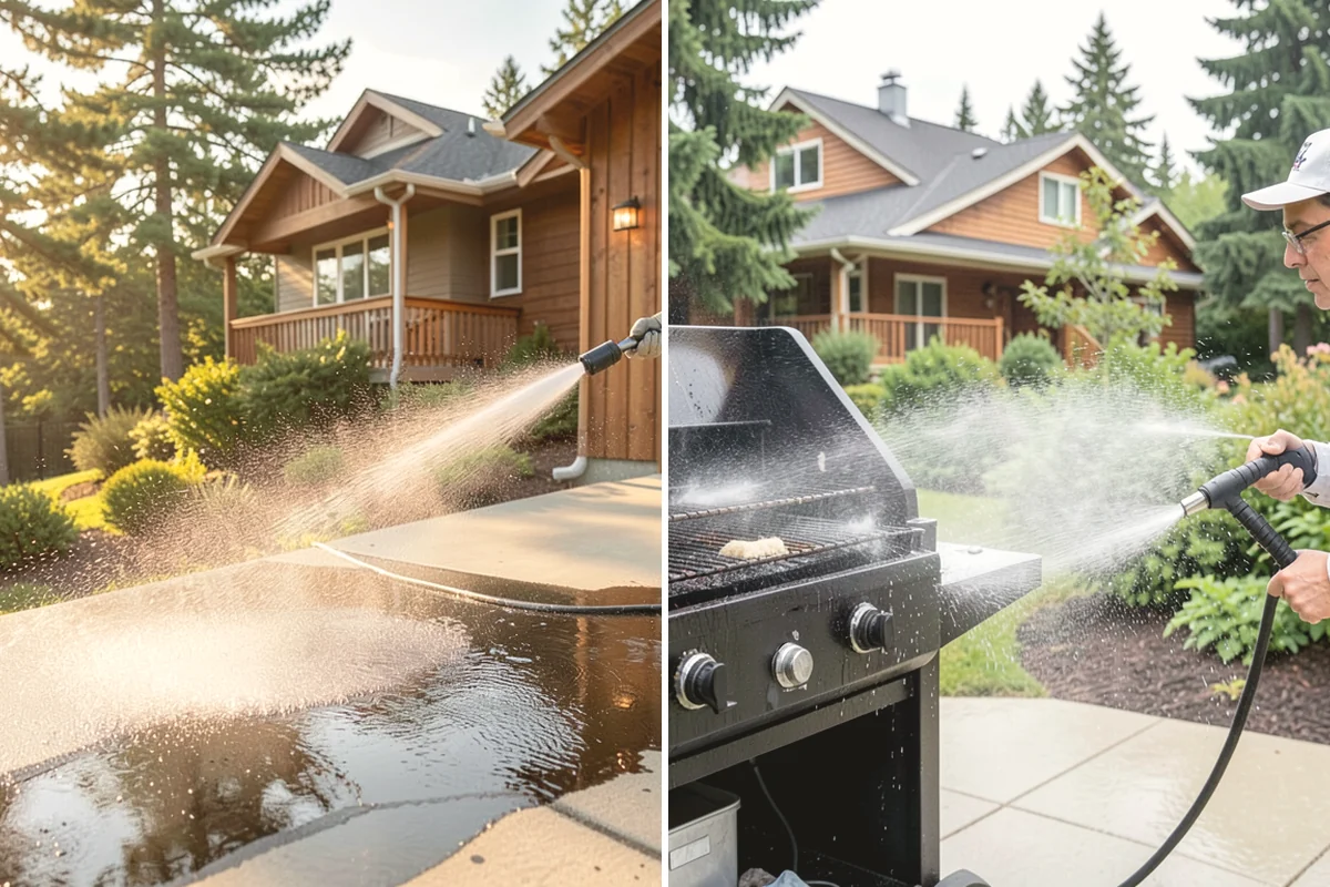 Pre-Sale Exterior Cleaning in Yarrow Point, King County, WA - Review the listing surfaces most visible to buyers