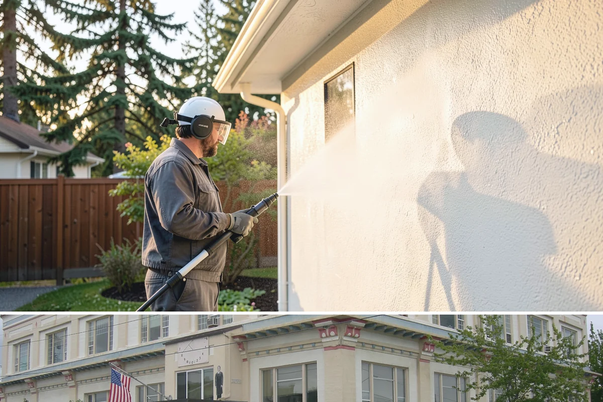 Pressure-Treated Deck Cleaning in Anacortes, Skagit County, WA - Clean pressure-treated decks in summer so boards dry fully before restaining.