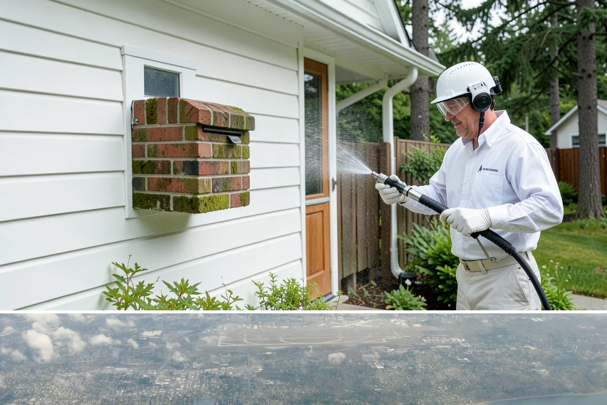 Pressure-Treated Deck Cleaning in Burien, King County, WA - Clean pressure-treated decks in summer so boards dry fully before restaining.