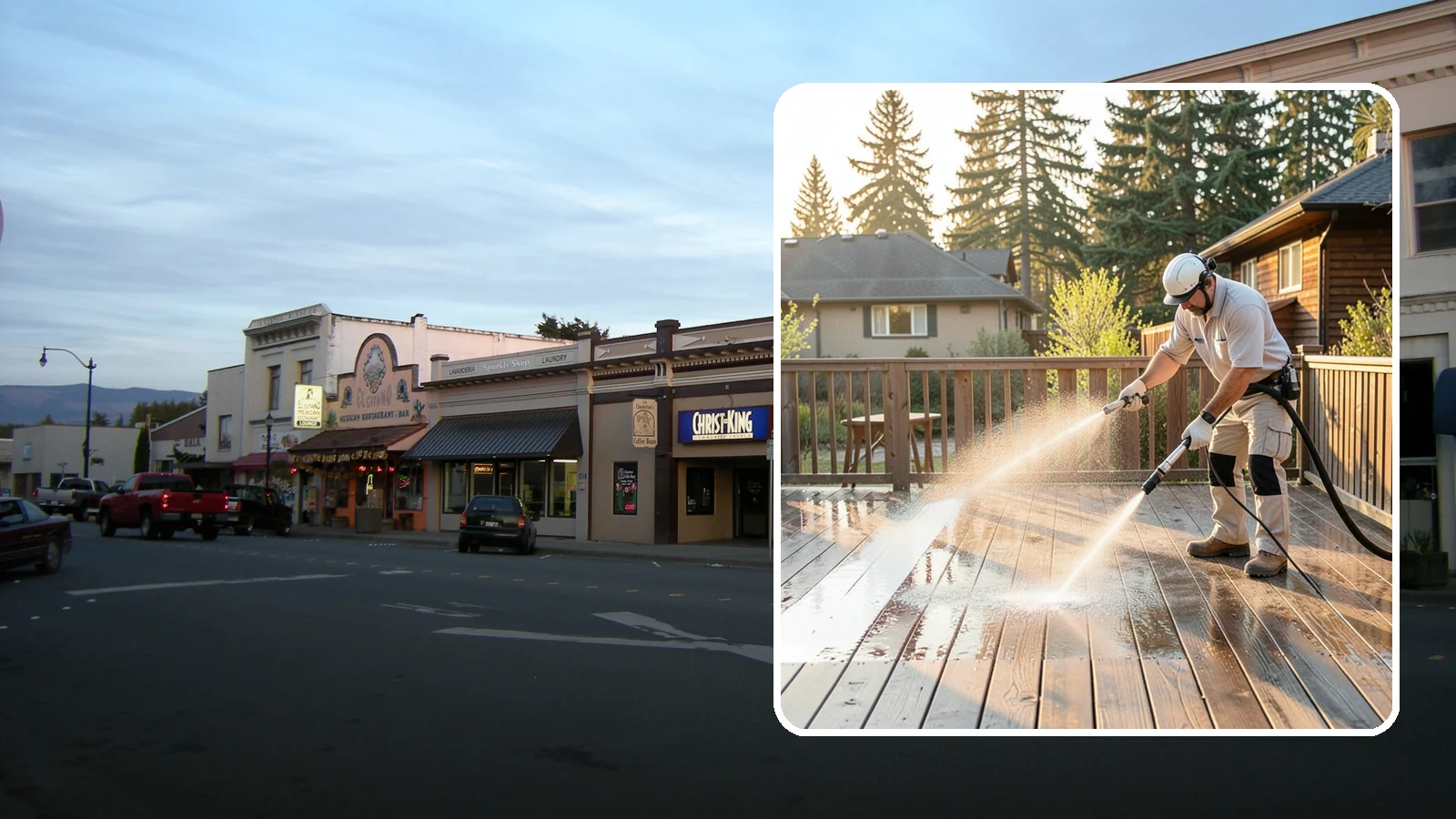Pressure-Treated Deck Cleaning in Burlington, Skagit County, WA - Clean pressure-treated decks to strip greying and growth while keeping the softwood intact.