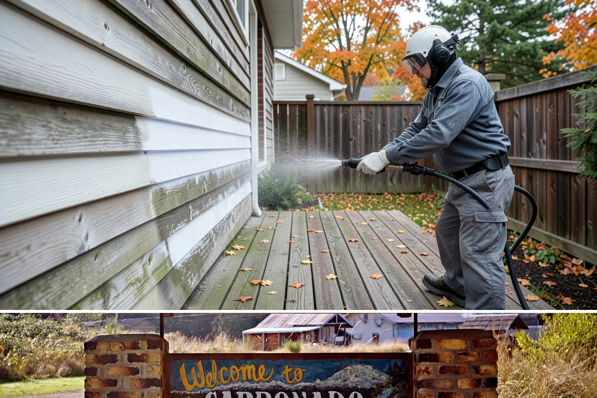 Pressure-Treated Deck Cleaning in Carbonado, Pierce County, WA - Clean pressure-treated decks in summer so boards dry fully before restaining.