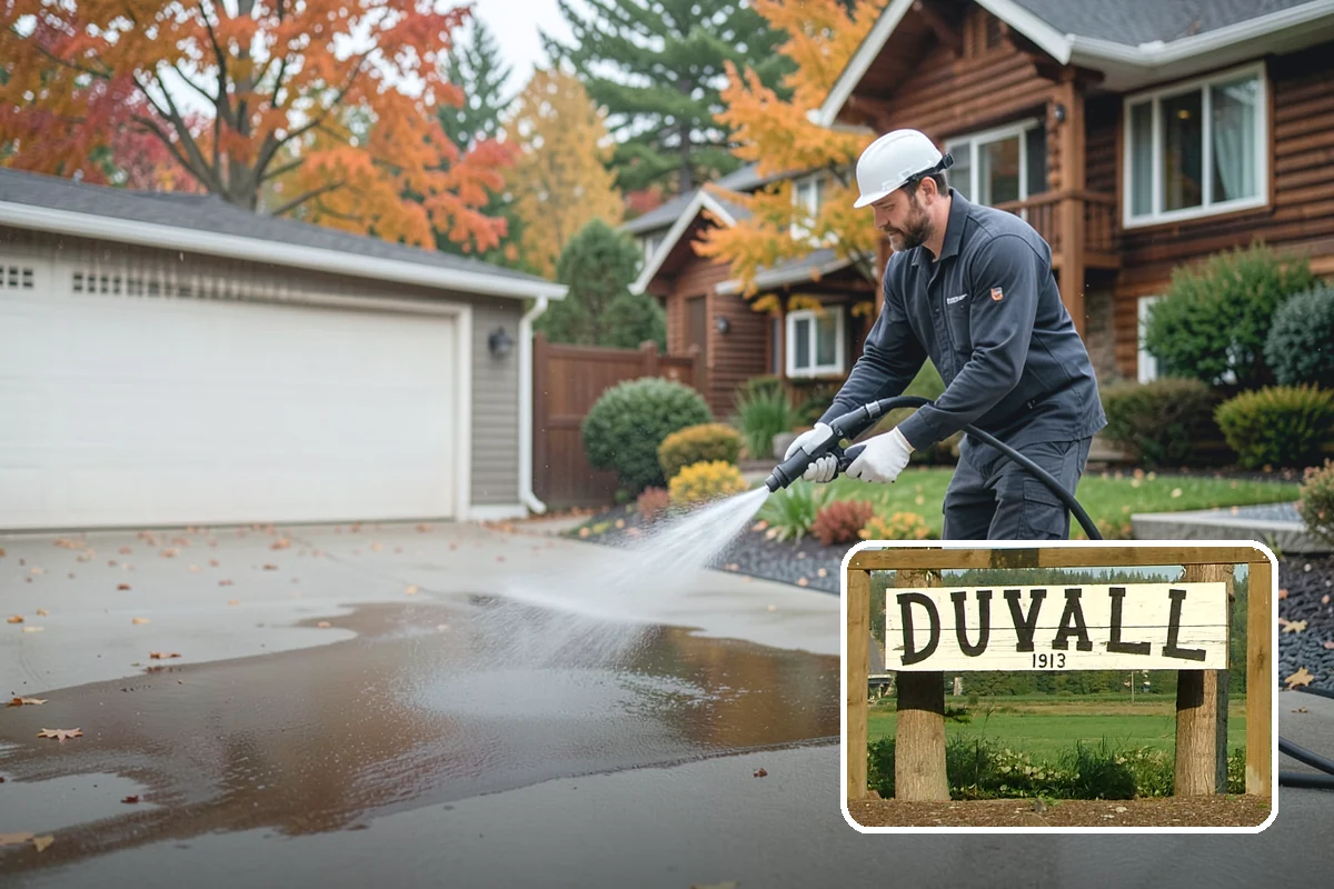 Pressure-Treated Deck Cleaning in Duvall, King County, WA - Strips greying and algae from treated boards