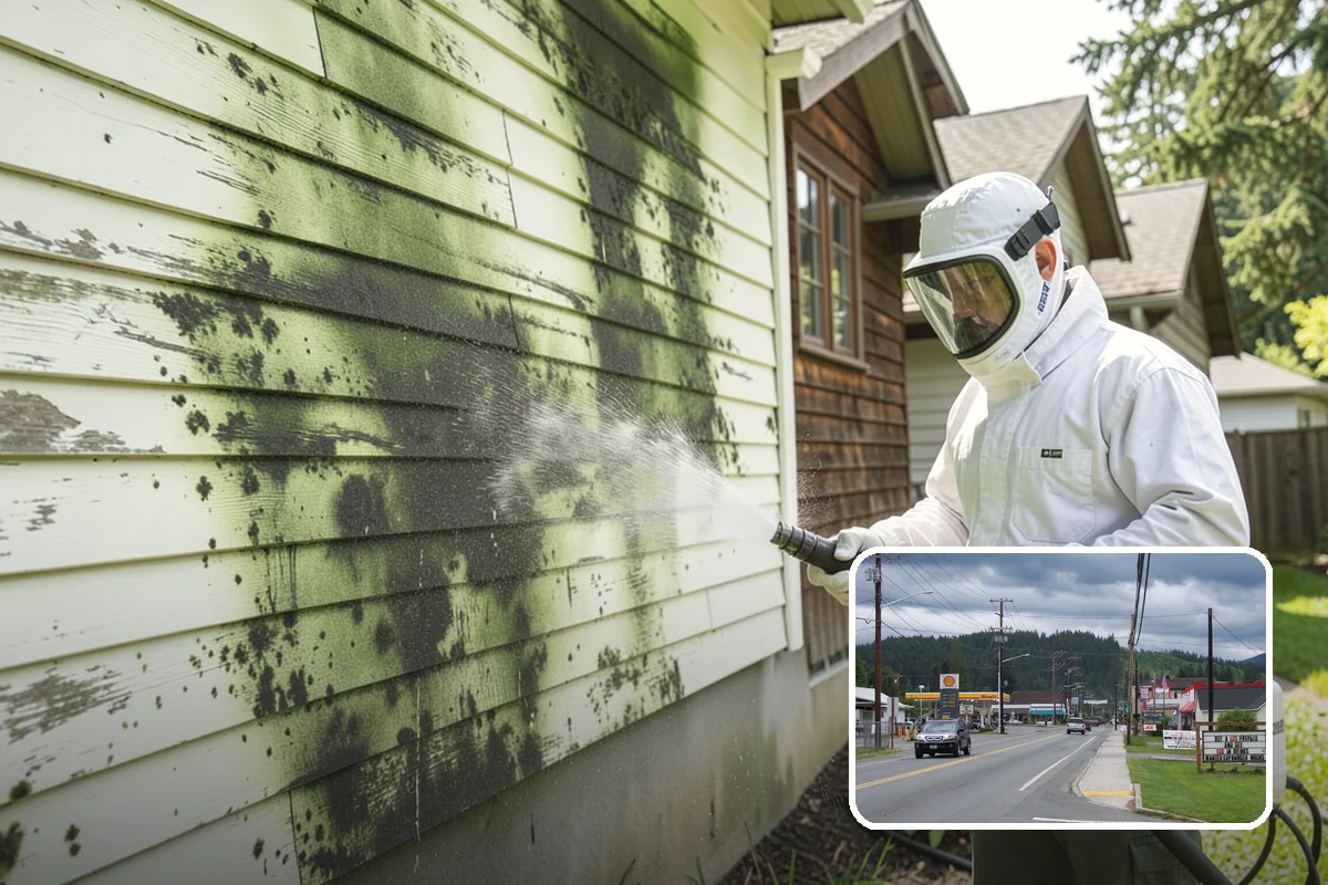 Pressure-Treated Deck Cleaning in Granite Falls, Snohomish County, WA - Strips greying and algae from treated boards