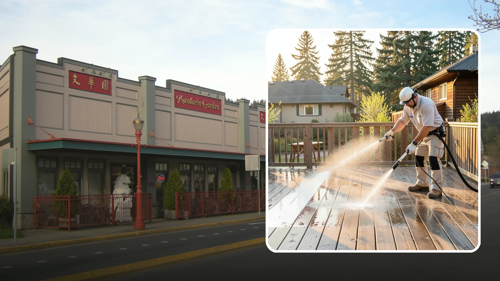Pressure-Treated Deck Cleaning in Issaquah, King County, WA - Clean pressure-treated decks to strip greying and growth while keeping the softwood intact.