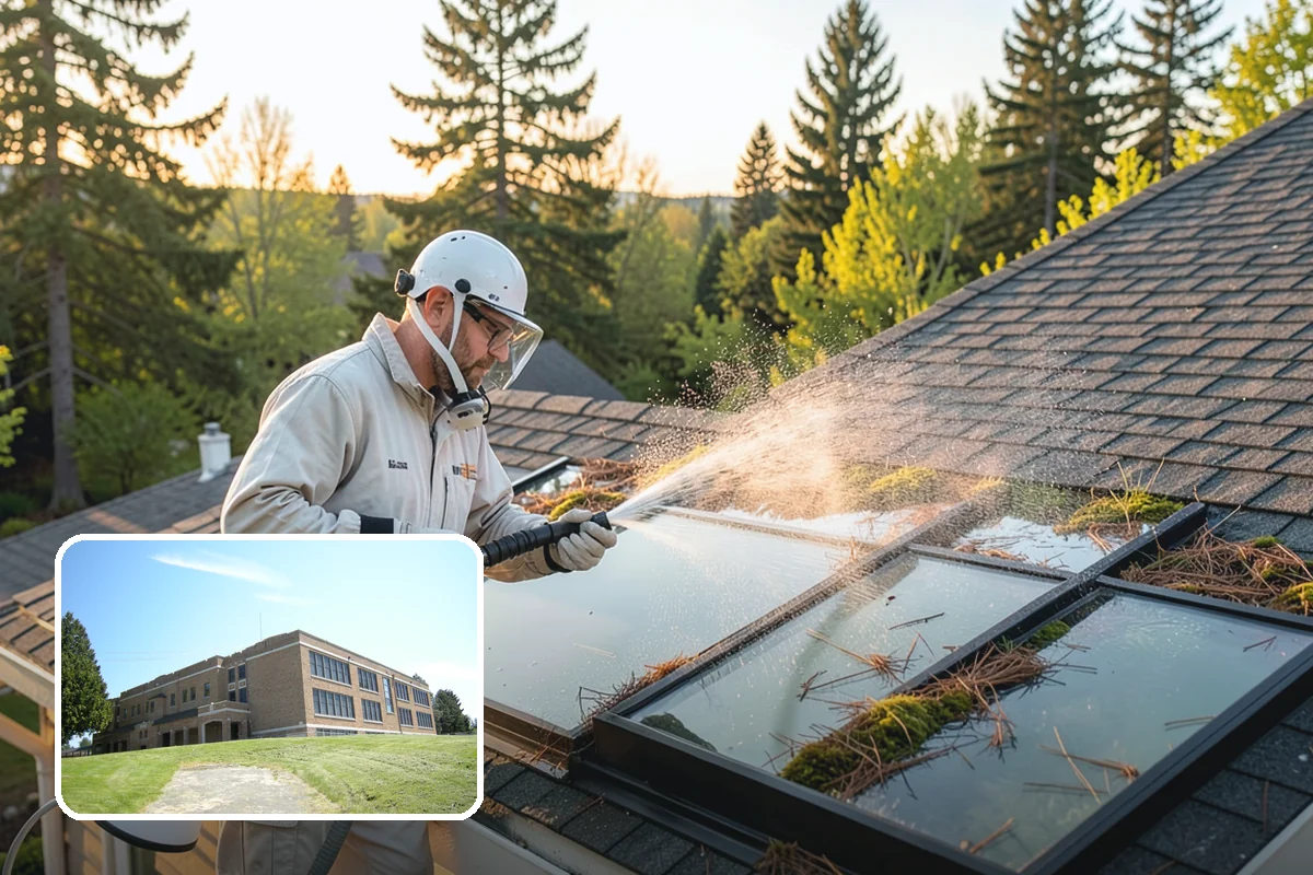 Pressure-Treated Deck Cleaning in Maple Valley, King County, WA - Strips greying and algae from treated boards