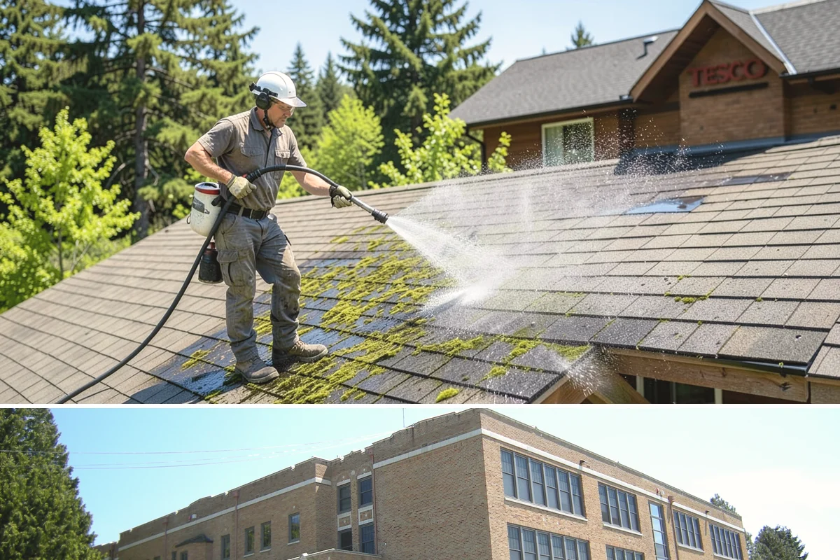 Pressure-Treated Deck Cleaning in Maple Valley, King County, WA - Clean pressure-treated decks in summer so boards dry fully before restaining.