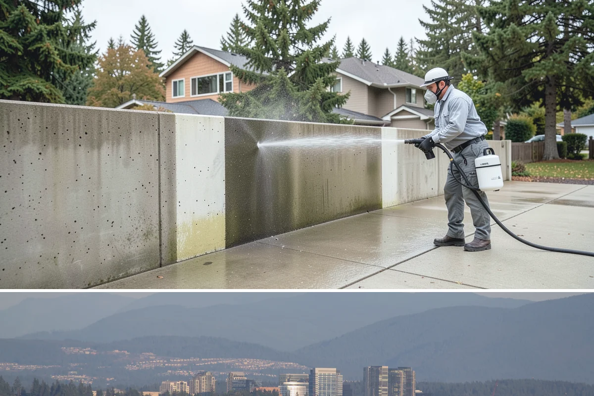 Pressure-Treated Deck Cleaning in Medina, King County, WA - Clean pressure-treated decks in summer so boards dry fully before restaining.