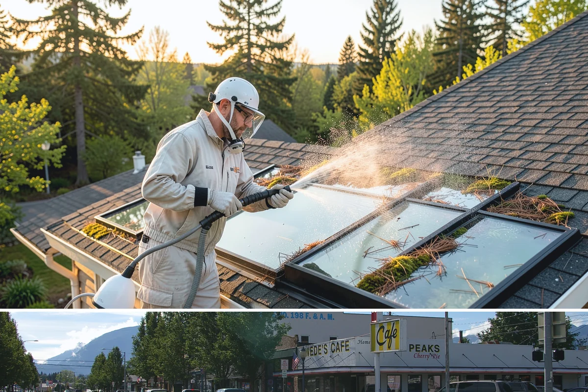 Pressure-Treated Deck Cleaning in North Bend, King County, WA - Clean pressure-treated decks in summer so boards dry fully before restaining.