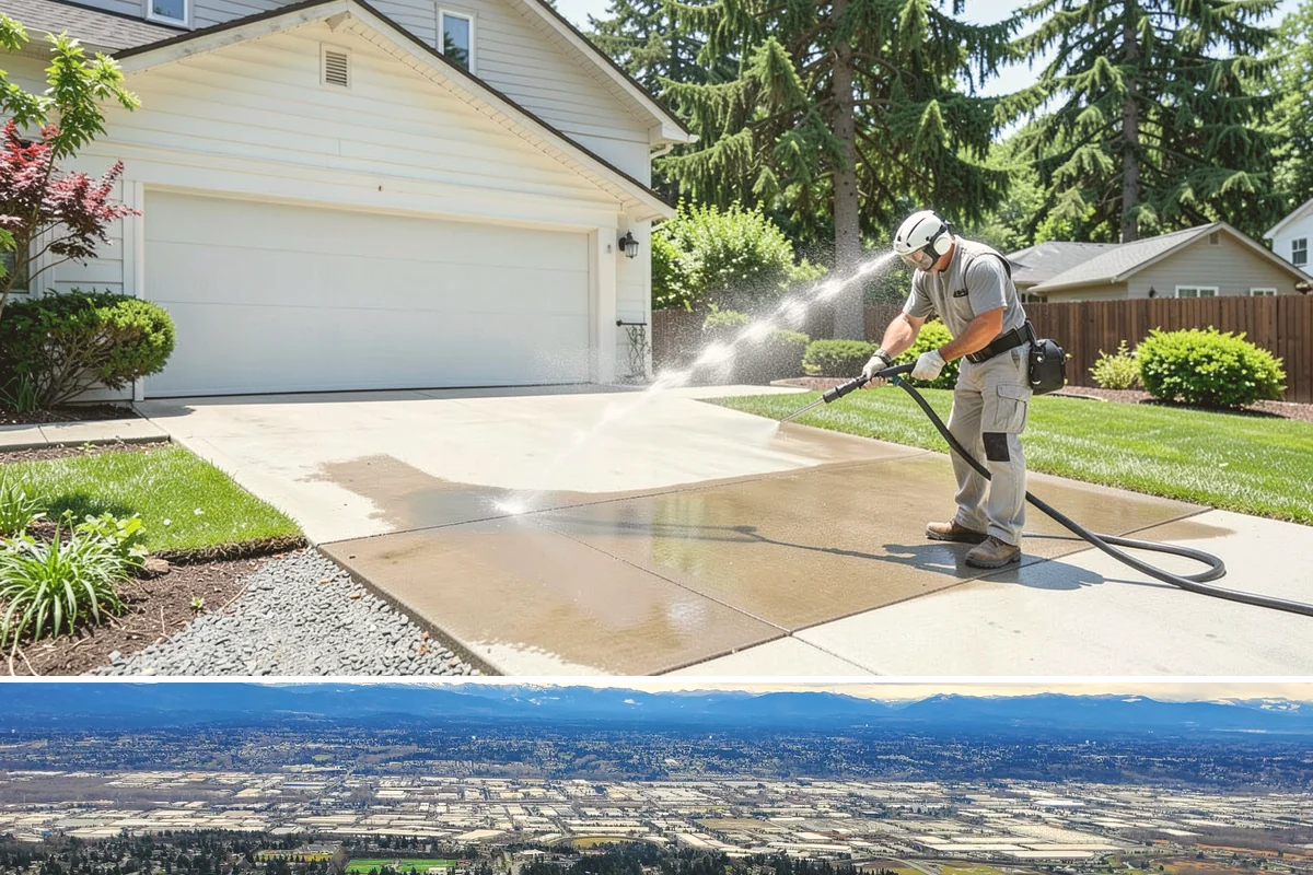 Pressure-Treated Deck Cleaning in SeaTac, King County, WA - Clean pressure-treated decks in summer so boards dry fully before restaining.