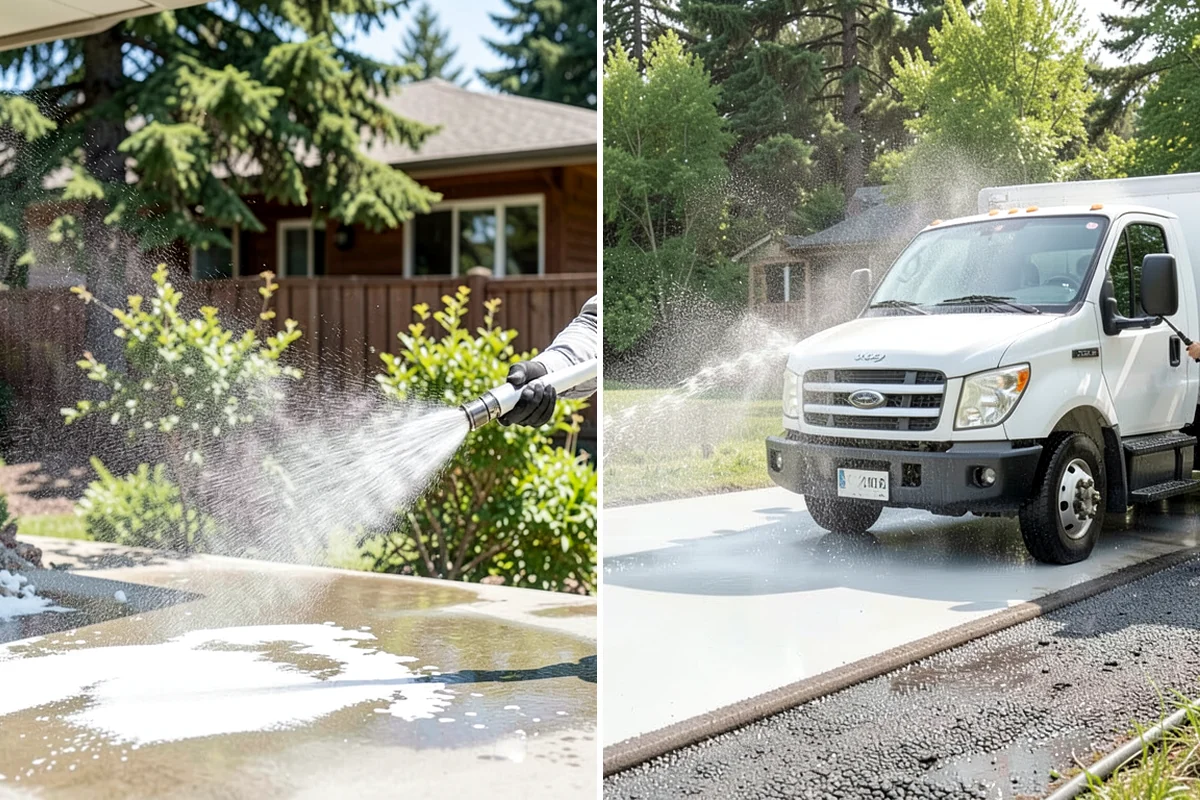 Pressure-Treated Deck Cleaning in Seattle, King County, WA - Clear the deck and protect plantings