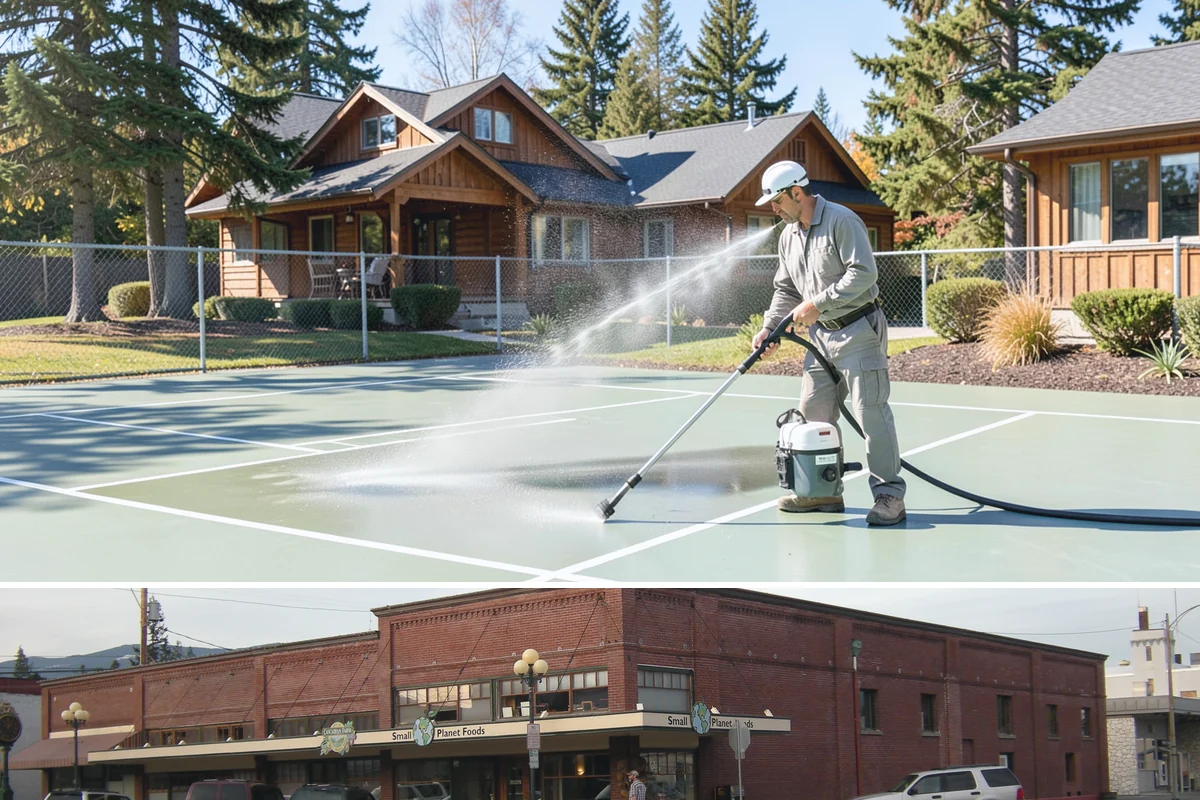 Pressure-Treated Deck Cleaning in Sedro-Woolley, Skagit County, WA - Clean pressure-treated decks in summer so boards dry fully before restaining.